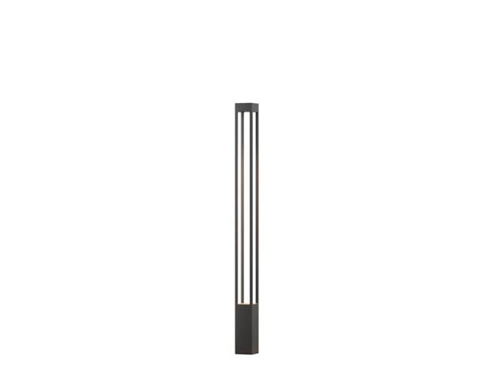 MAYTONI DECORATIVE LIGHTING Stehleuchte für Außen, Farbe Graphit, Metall, LED-Modul inkl. 3000k, 1100lm, 20W, IP65