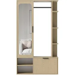 GARDEROBE mit Spiegel ELIOR