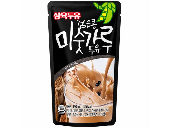 SAHMYOOK Lait de soja aux haricots noirs et aux céréales 190 ml