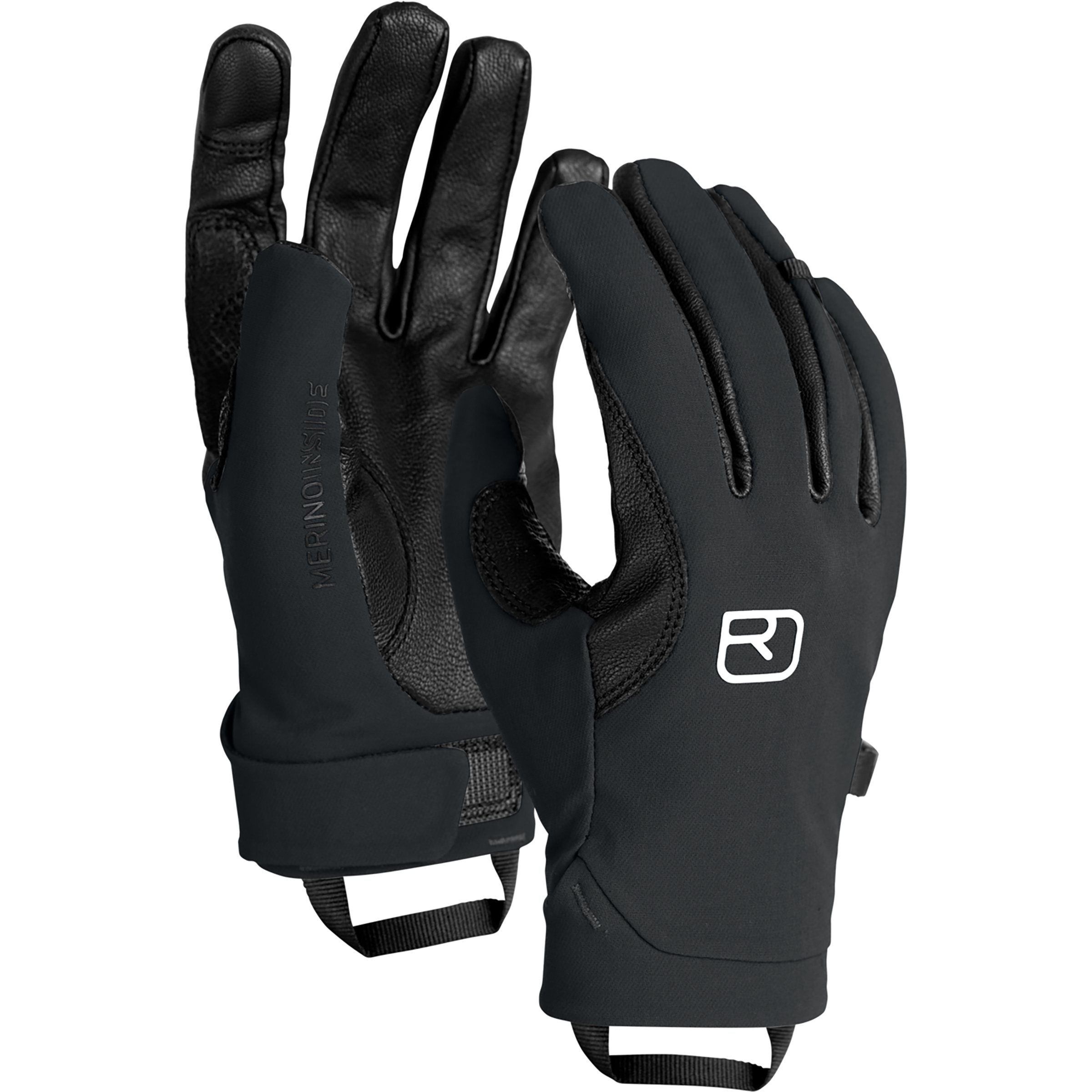 Ortovox Tour Light Damen Skihandschuhe schwarz Größe XS Skitour Wasserabweisend Merinowolle