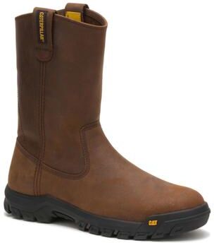 Caterpillar Drawbar Soft Toe EH (Men's) Work in Brown, Size 14 M, Leather
