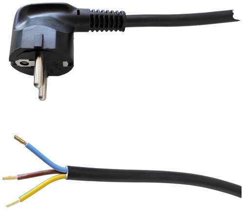 Helukabel 84405-1 Strom Netzkabel Schwarz 3m