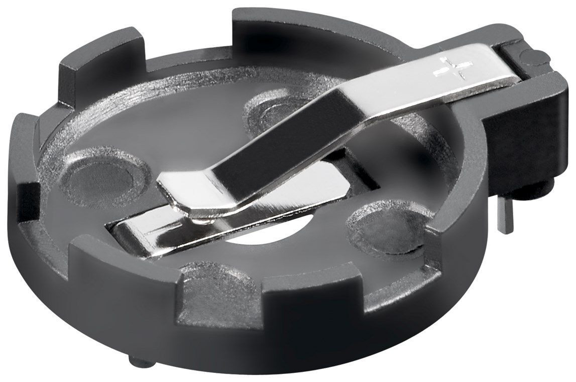 Goobay CR2012 2032 batterijhouder horizontaal met 2 pinnen