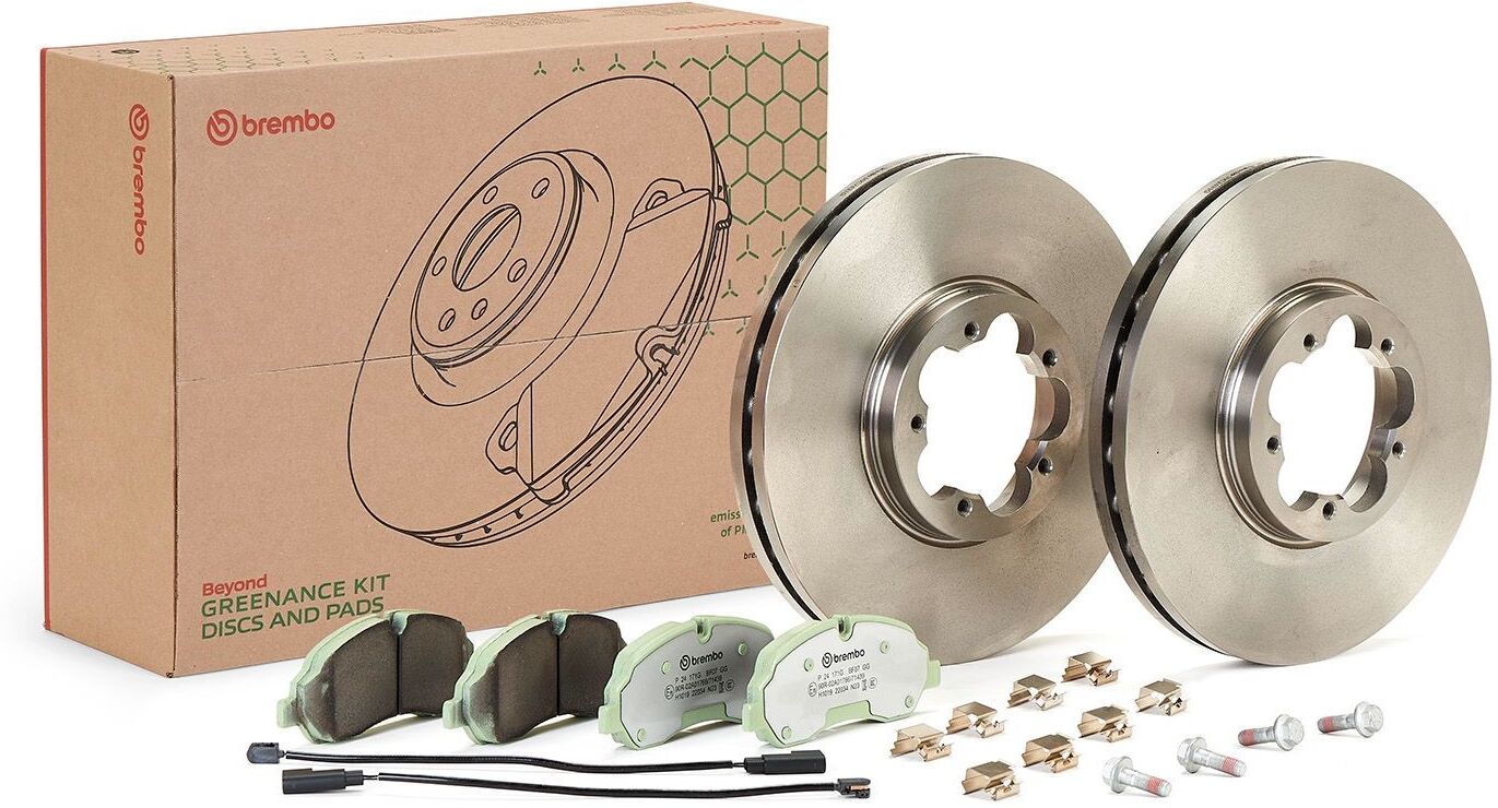 BREMBO KT 10 059 Brake discs and pads set