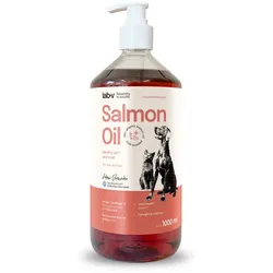 Lab-v Lachsöl – 100 % Lachsöl für Hunde und Katzen 1000 ml