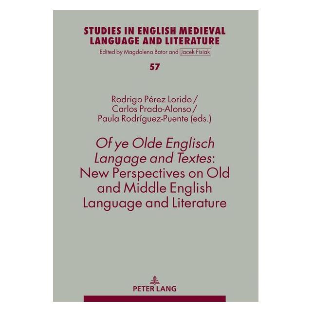 Peter Lang Old and Middle English Linguistic and L (Englisch, Hardcover, Carlos Prado Alonso, Magdalena Bator, Paula Rodríguez-Puente, Rodrigo Pérez Lorido) (67840299)