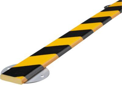 Knuffi® Wall Protection Kit, Typ F, 1-m-Stück, gelb/schwarz