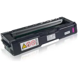 Inkadoo, Toner, Toner kompatibel zu Ricoh 407545 Toner, magenta Magenta (M)