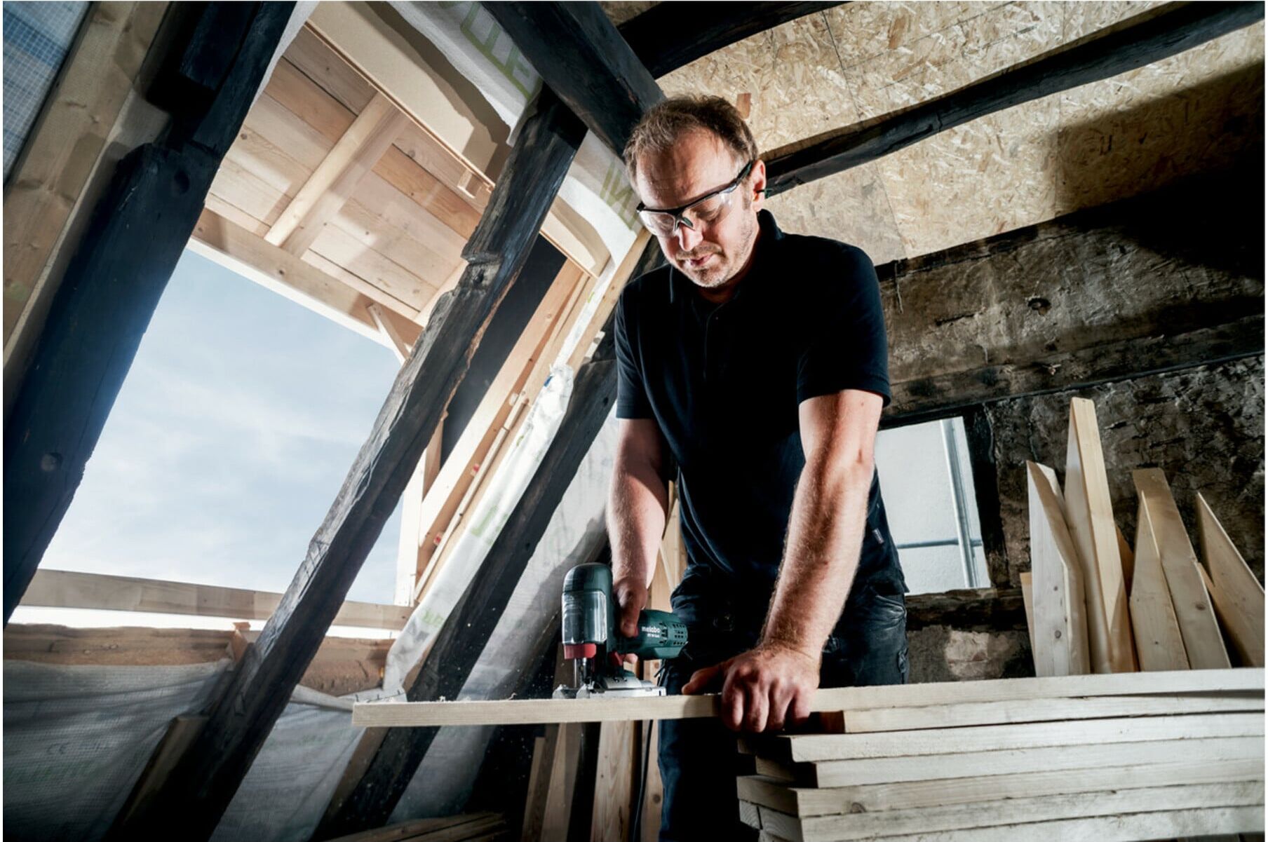 Metabo STE 100 Quick Stichsäge im Koffer, 601100500)