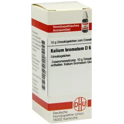 Kalium Bromatum D 6 Globuli 10 g
