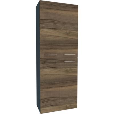 Hochschrank WELLTIME "Lacona", transparent, B:60cm H:162cm T:31,8cm, Holzwerkstoff, Schränke, Hochschrank