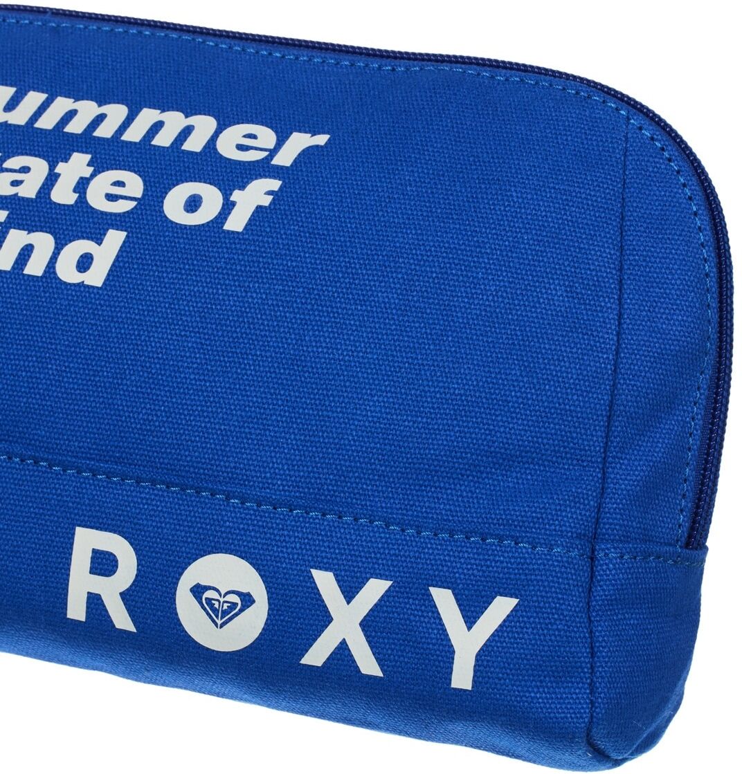 Sporttasche ROXY "Summer Breezy", Damen, blau (surf the web), Obermaterial: 70% Baumwolle, 30% Baumwolle., Taschen Sporttasche surf the web Einheitsgröße
