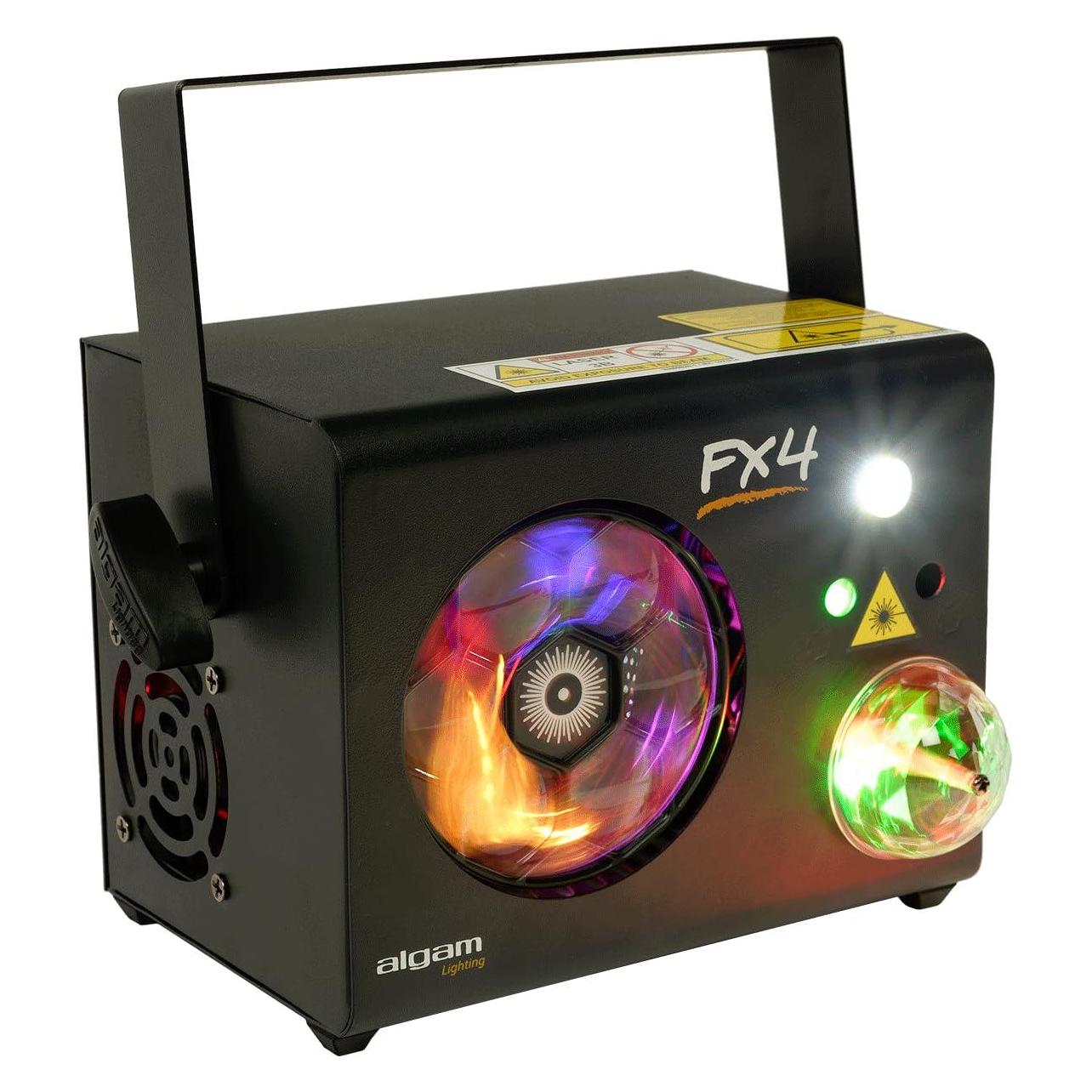Algam lighting FX-4 Proiettore 4-in-1 Effetti (85 W, LED) (FX-4 ALL-IN-ONE ANIMATION EFFECT)