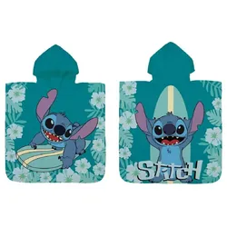 Disney Lilo & Stitch Badeponcho – Kinder Kapuzenhandtuch