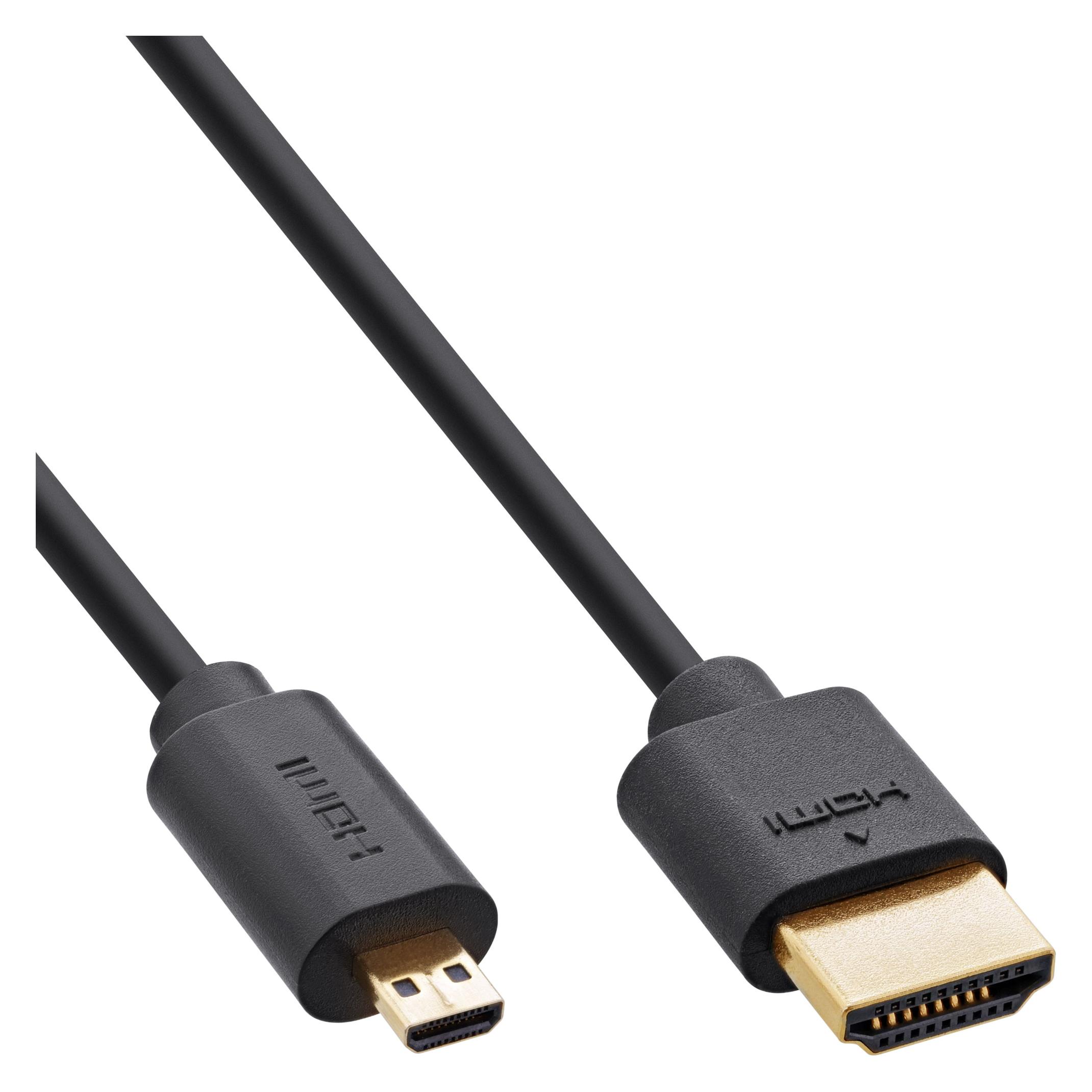 InLine Slim Ultra High Speed HDMI Kabel (2 m) (17902D)