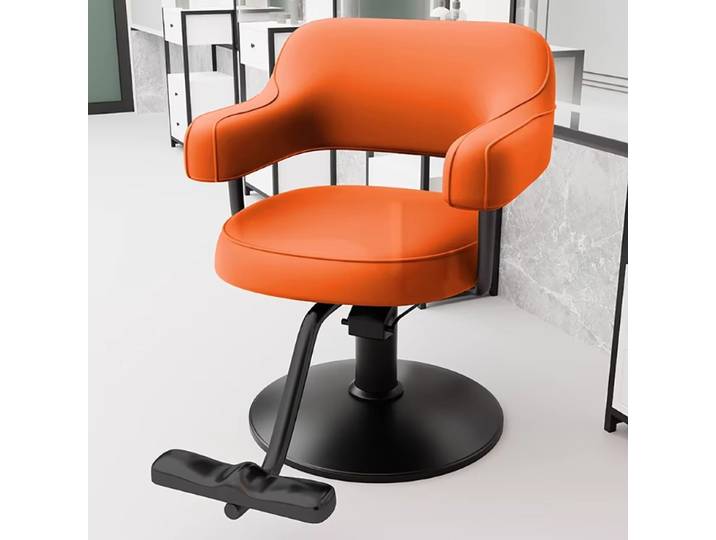 Fauteuil de Barbier Pivotant Design Moderne Esthétique Confortable Élastique Chaise de Salon Portable pour Salon de Beauté