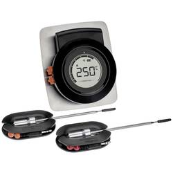 TFA Dostmann 14.1513.01 Grill-Thermometer Alarm, Kabelsensor, Kostenlose App, Überwachung der Kerntemperatur Burger, Rind, Kalb, Lamm, Schwein, Pute, °C