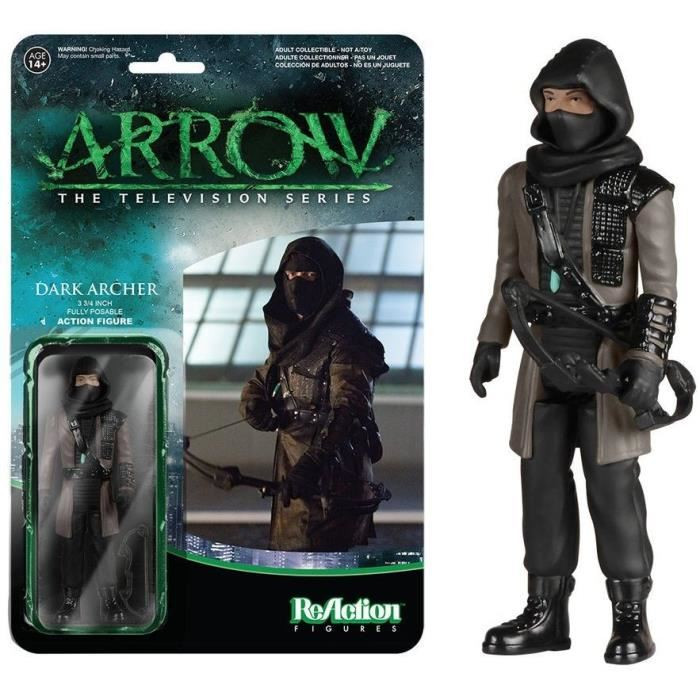 Funko Reaction DC Arrow Black Canary Vintage Retro Figuur