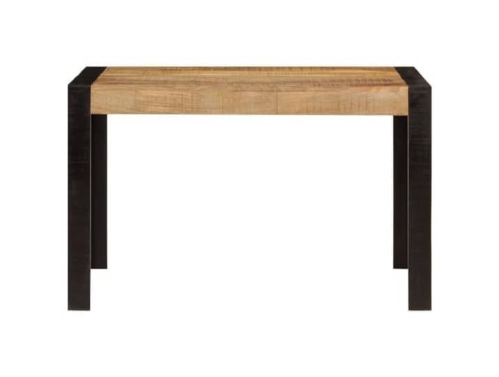 KGHERMDF Esstisch 120x60x76 cm Massivholz Mango Retro Design, Robustes Tropenholz, Einfache Reinigung, Einzigartige Maserung, Küche Esszimmer
