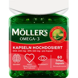 Möller's Omega-3 Kapseln Hochdosiert 60 ST