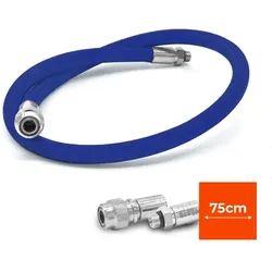 Miflex Extreme Inflator Schlauch - 75 cm - Blau