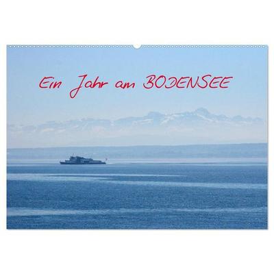 Ein Jahr am BODENSEE (Wandkalender 2027 DIN A2 quer), CALVENDO Monatskalender