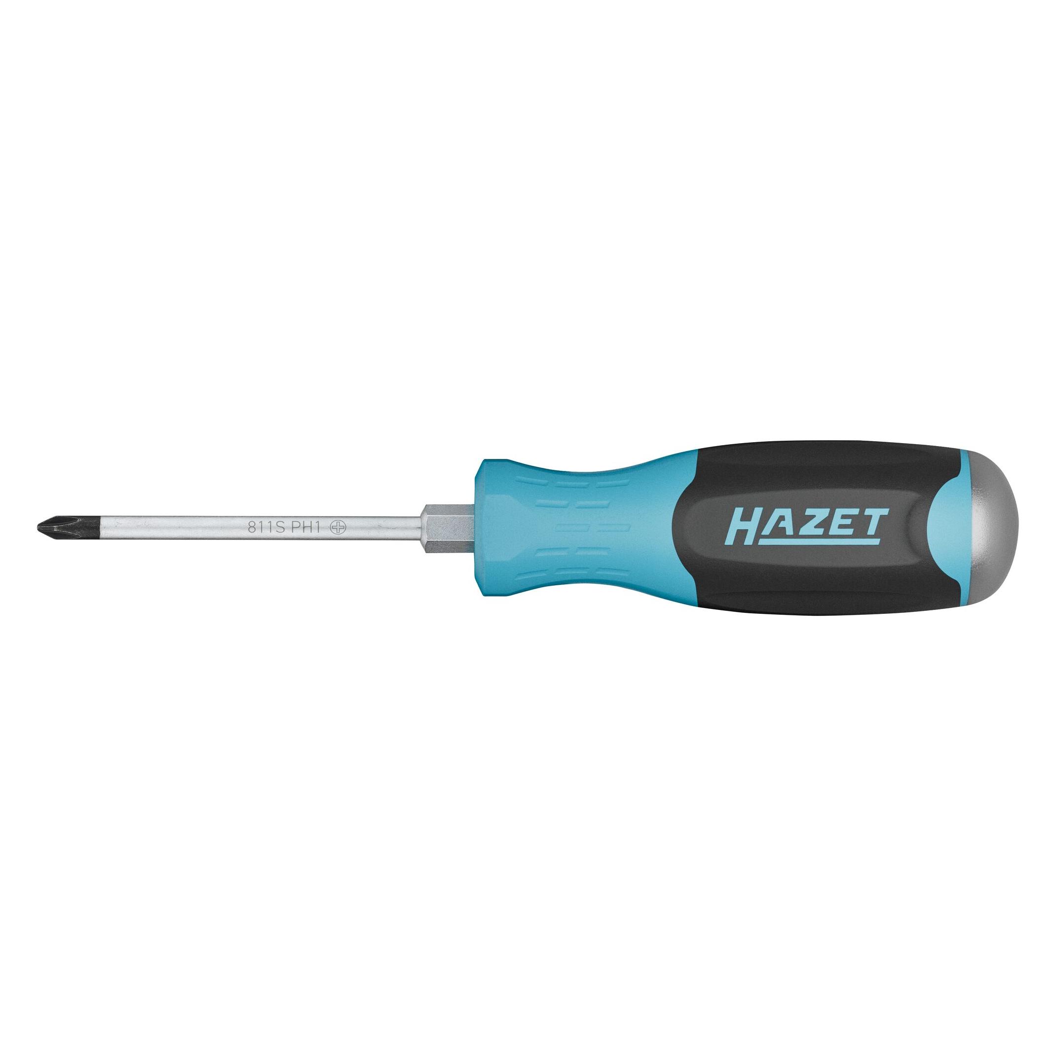 Hazet Schraubendreher 811S-PH1 Kreuzschlitz Profil PH SW PH1 (811S-PH1)