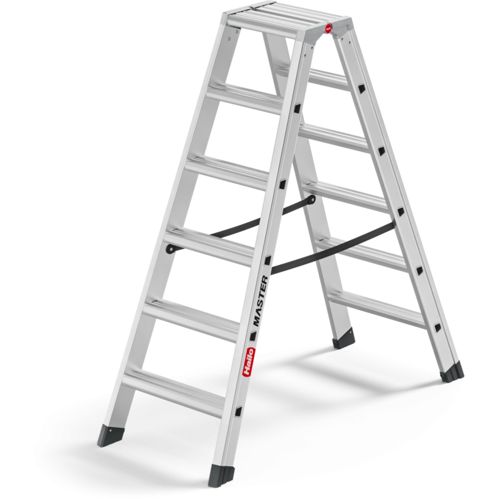 Hailo Master D100 2 x 6 Stufen-Leiter