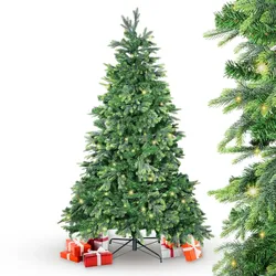 Gartenpirat BonTree Tanne künstlicher Weihnachtsbaum 210 cm mit 280 LED warmweiß