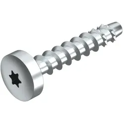BETTERMANN Betonschraube Ø6x50mm ST g/vz MMS+ P 6x50 Halbrund TX Bohrloch: 5mm