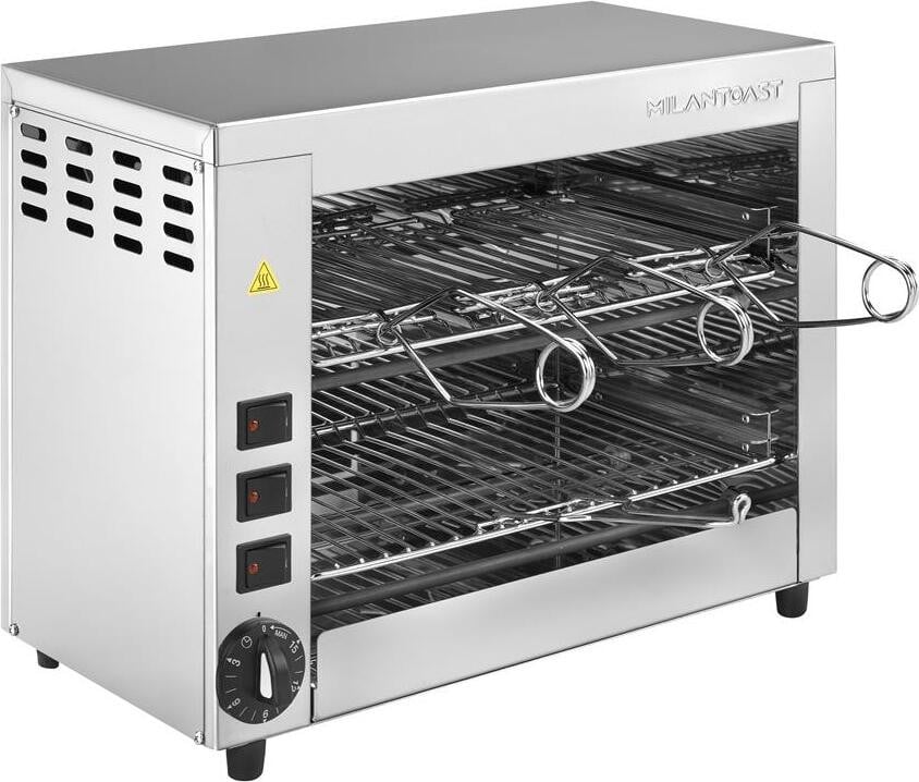 MILANTOAST 6-pits oven/toaster 220-240 V 2,70 kW