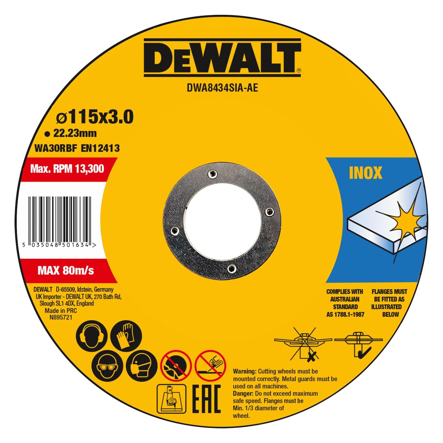 DeWalt Trennscheibe (DWA8434SIA-AE)