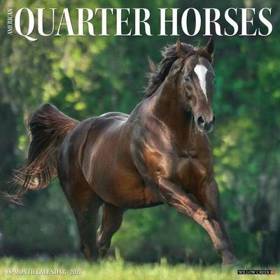 American Quarter Horses 2027 12 X 12 Wall Calendar