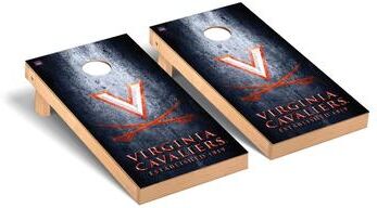 Skip's Garage Virginia UVA Cavaliers Wahoos Museum Cornhole Board Set