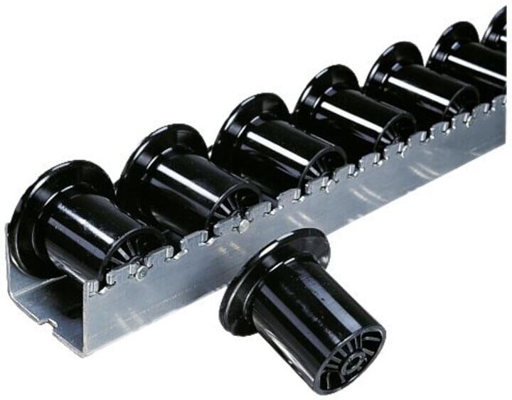 Bito Rollenleiste PDS / H83 L2400 mm T96 mm Spurkranzrolle Kunststoff, verzinkt (14180)