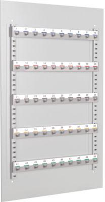 Wandtafel mit 50 Haken