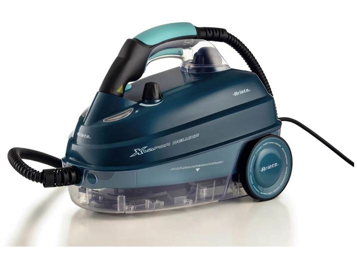 Dampfreiniger ARIETE ARI-4146-BL , blau, B:26cm H:30cm T:37cm, Mehrzwecksauger, Dampfreiniger