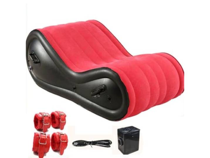 YWQJL Sex Aufblasbare Sofa Erotische Möbel Sex Stuhl Liebesmöbel Sofa Sex,B Aufblasbares Inflatable Chair Sessel Aufblasen Aufblasbar Reiten Couch Paare Frau Männer Klappbar Positionen Liebesstuhl,B