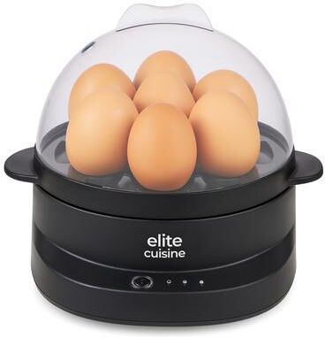 Elite Cuisine Elite Gourmet EGCL2501 7-Eggs Cooker, Voice Alert