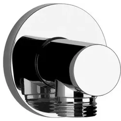 Gessi Emporio Via Manzoni Wand-Anschlussbogen 1/2, 38769149, Farbe: Finox Optik
