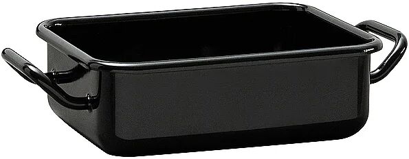 RIESS Mini Back- und Servierform 15x11x5cm/0,5l Schwarzemaille schwarz B