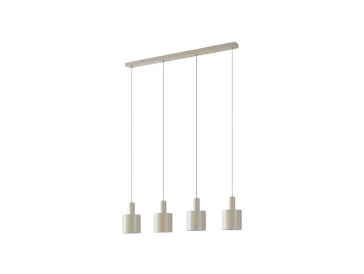 Lindby Suspension Ovelia à intensité variable (Moderne) en Beige Métal e. a. pour Cuisine (à 4 lampes\, E27) Luminaire Lampe Plafond Plafonnier Suspendue