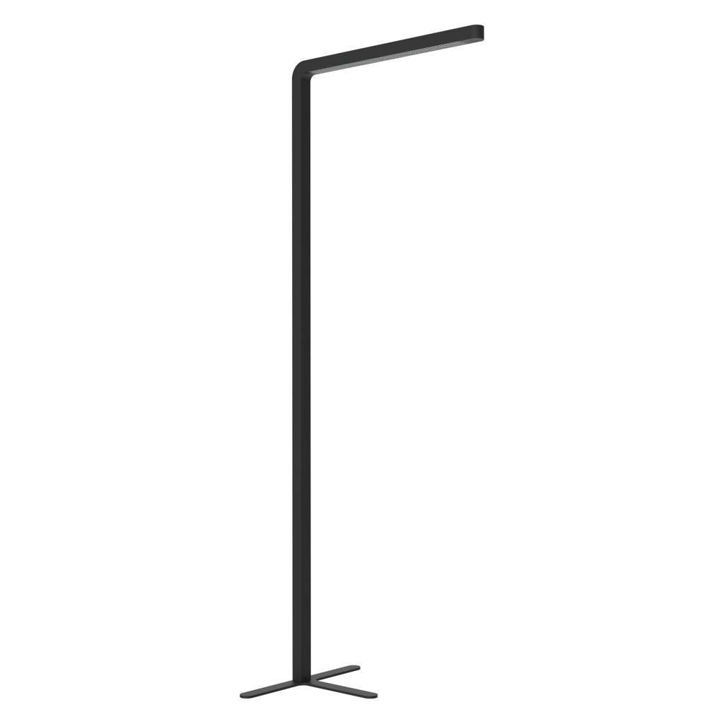 GRAU Team Agile LED Stehleuchte (3500K T-Fuß, schwarz) 3500K T-Fuß | schwarz TM15-0