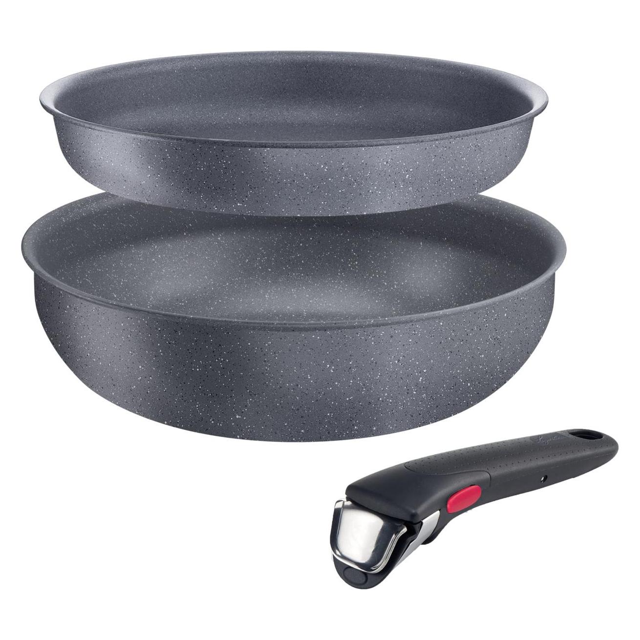 Lagostina Ingenio Grün Grau Kochgeschirr Set (012164600103)