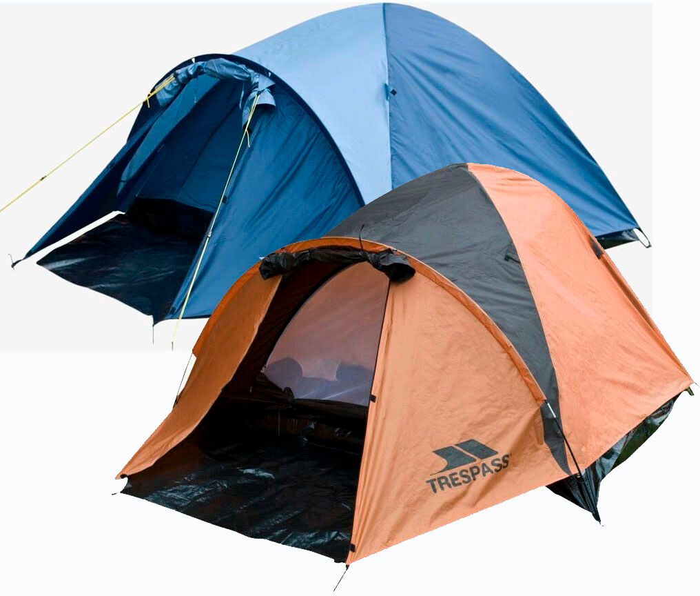 Trespass Ghabhar 4-Personers Telt-Orange-One Size