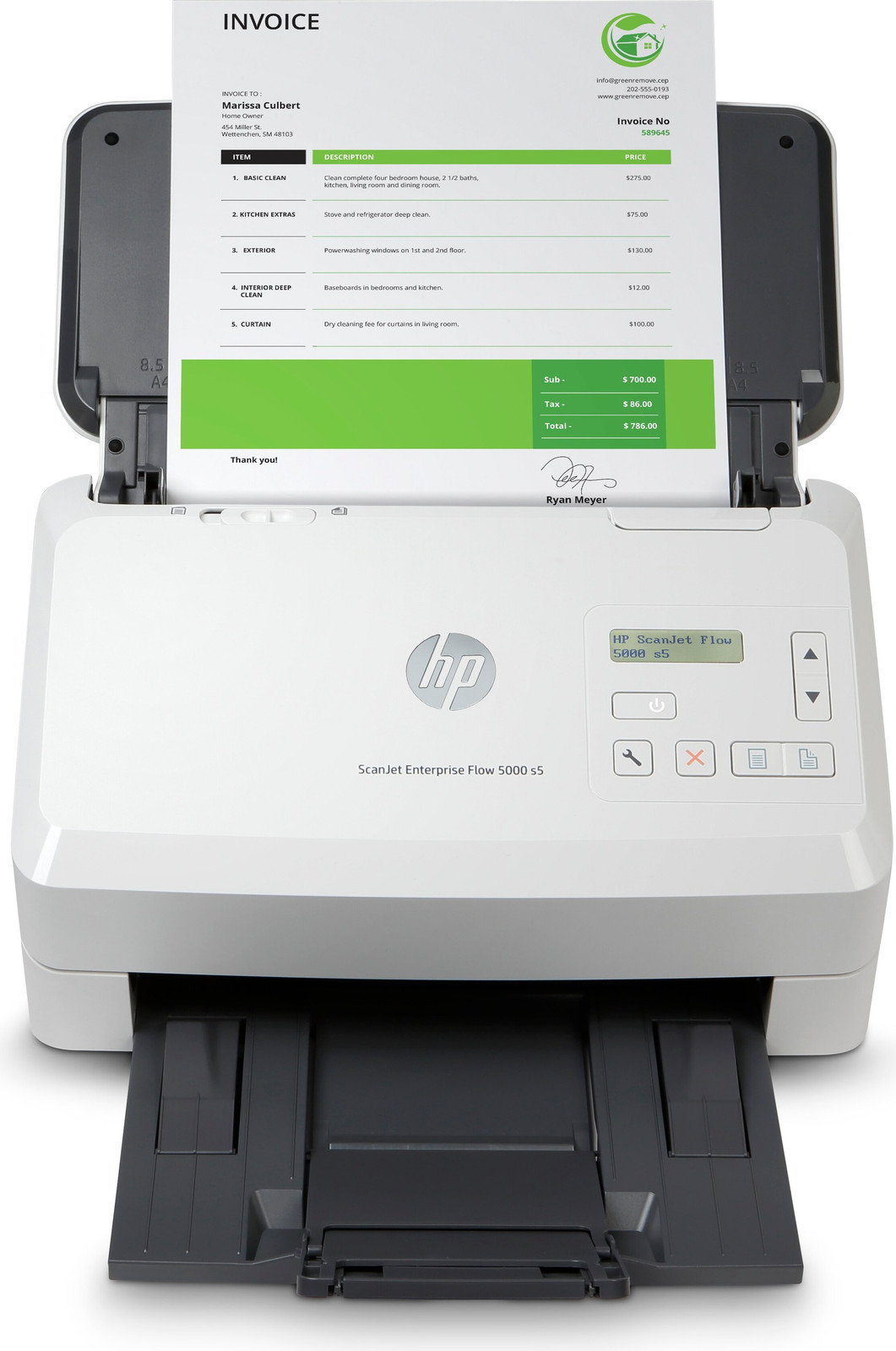 HP ScanJet Enterprise Flow 5000 s4