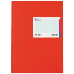 König & Ebhardt Geschäftsbuch DIN A4 Kariert 80 g/m2 Rot 96 Blatt
