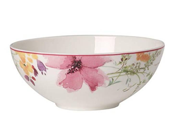 Villeroy & Boch MARIEFLEUR BASIC Schüssel 13cm, Porzellan, Klassisch, 6 Stück, 200 ml, Rund, Blumig, Feierliche Anlässe, Dessert