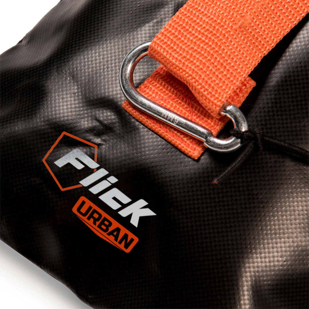 Football Flick Urban Return Size 5 Skills Training Football Black & Orange 22cm H X 40cm W X 20cm D