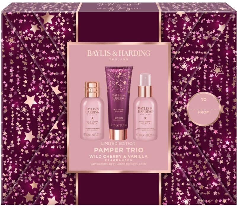 Baylis & Harding Wild Cherry & Vanilla gift set W